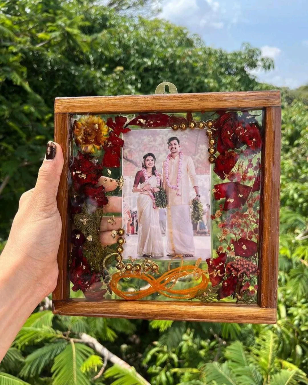 Preserved Varmala Frame
